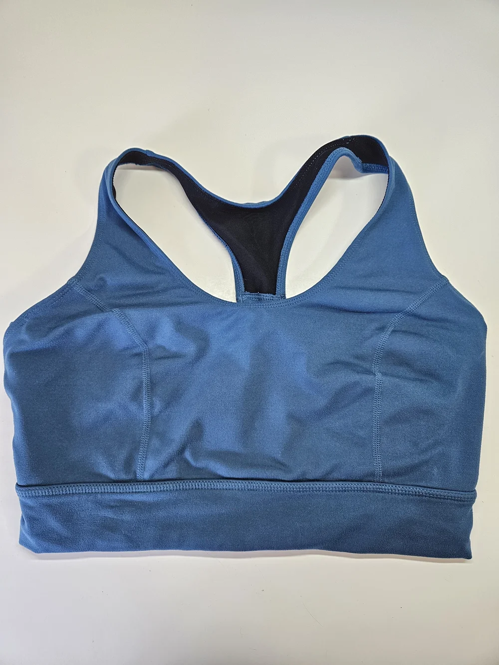 Free People Blue Strappy Racerback Sports Bra